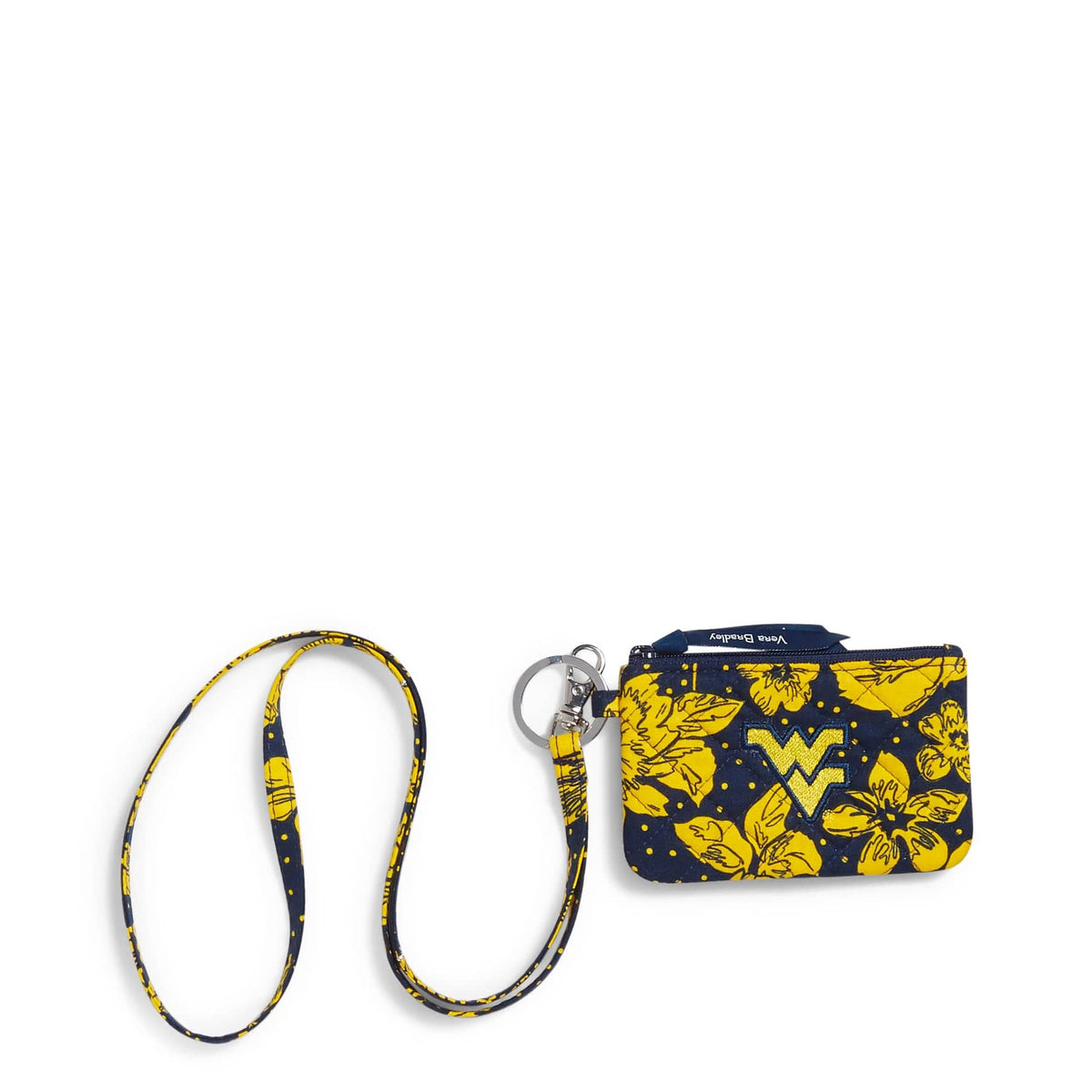 Collegiate Zip ID Lanyard in West Virginia University