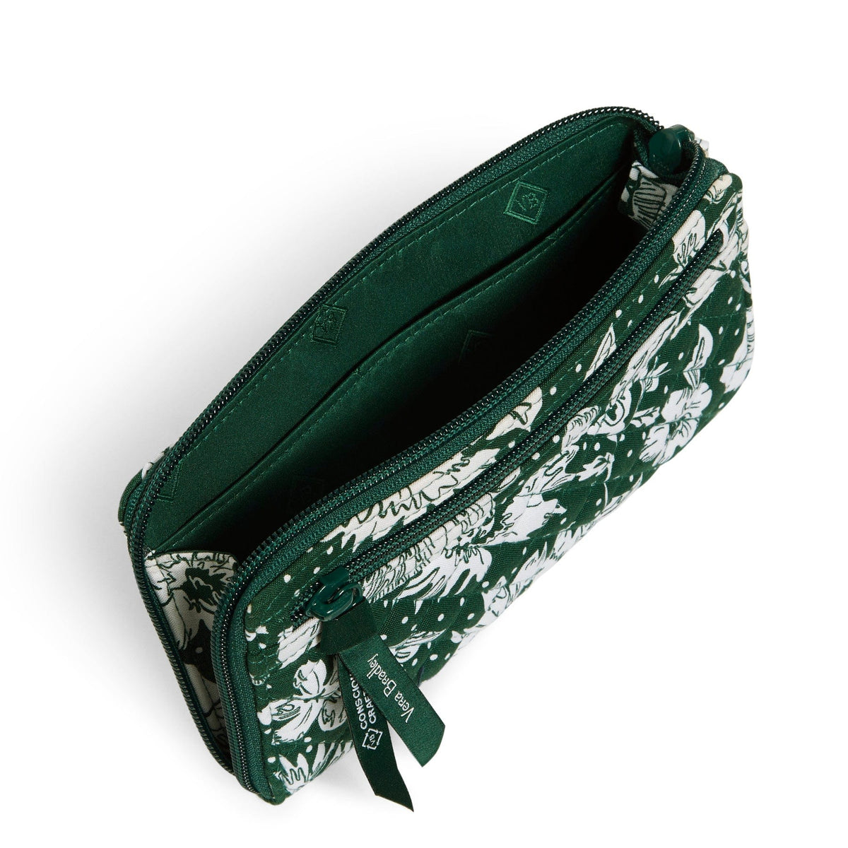 Collegiate RFID Front Zip Wristlet in Michigan State University