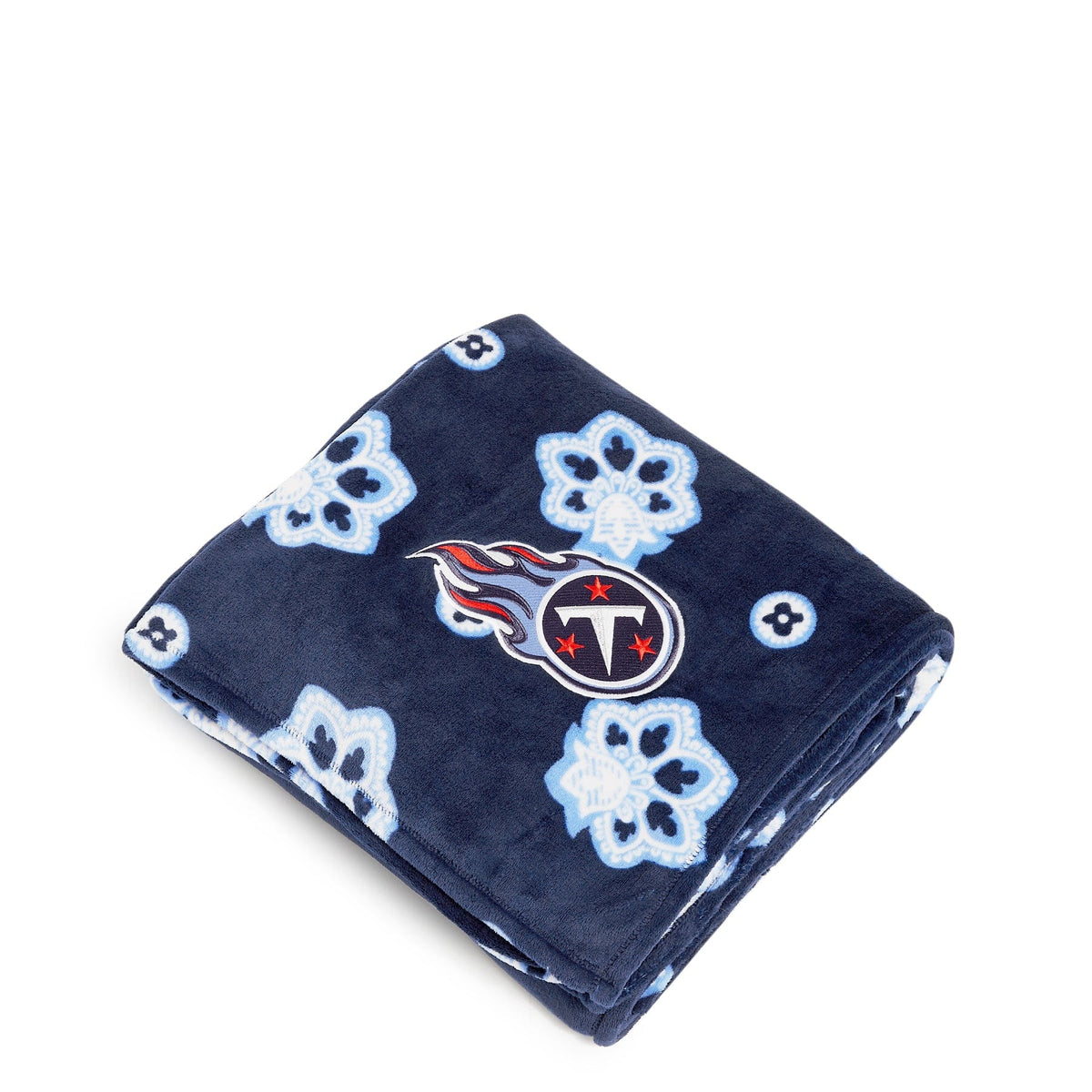 NFL Oversized Throw Blanket in Tennessee Titans Bandana