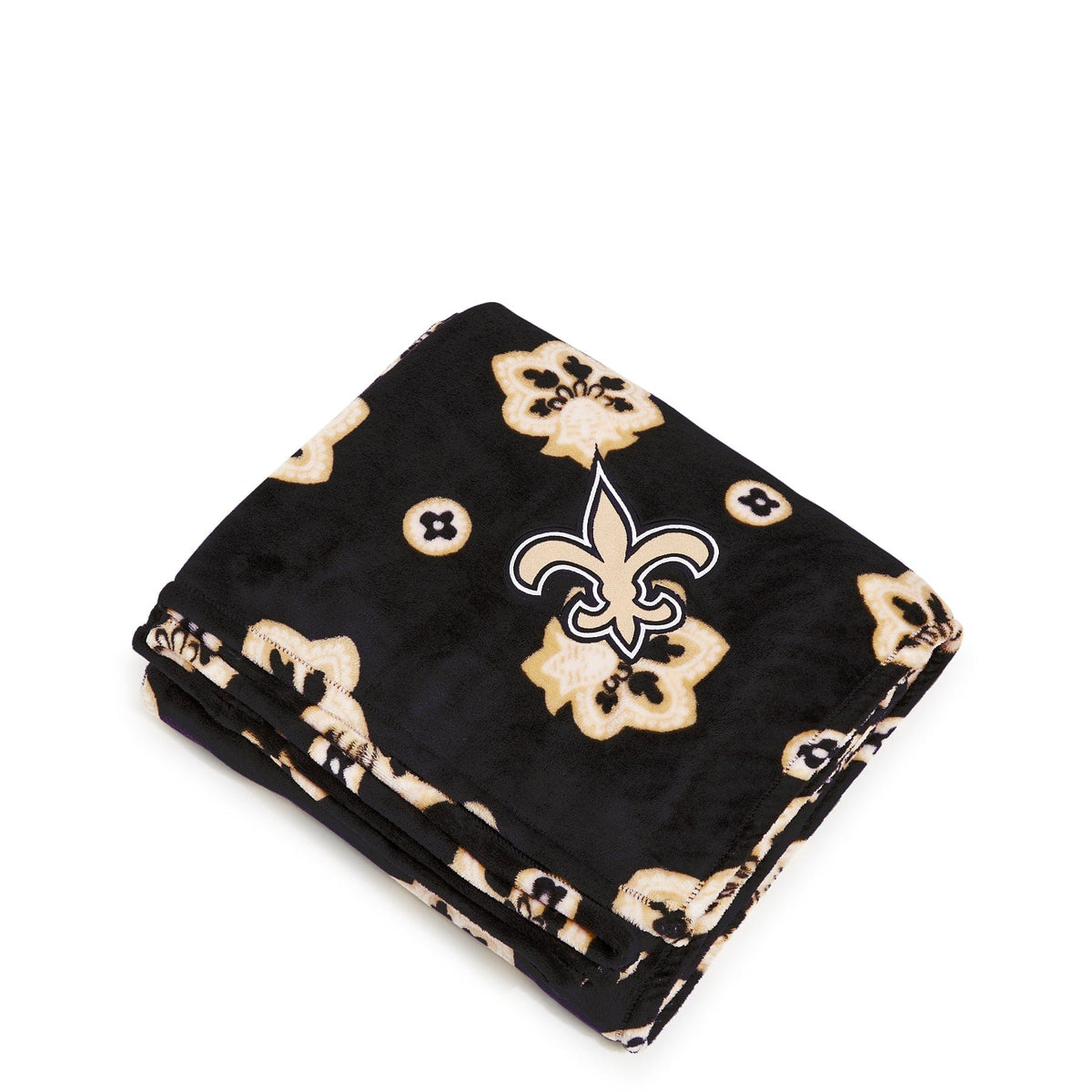 NFL Oversized Throw Blanket in New Orleans Saints Bandana