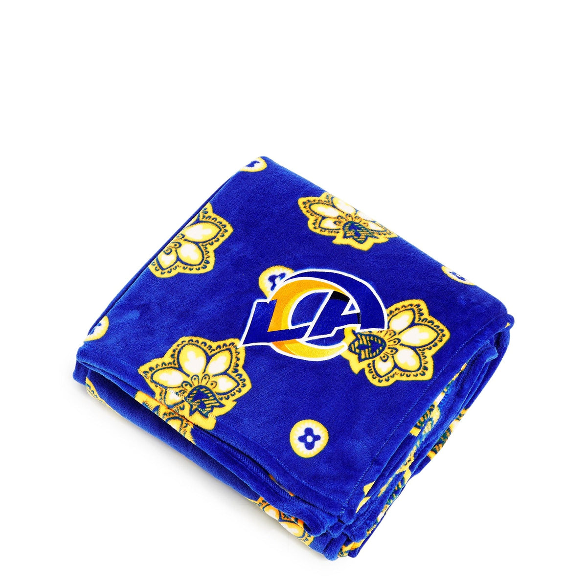 NFL Oversized Throw Blanket in Los Angeles Rams Bandana