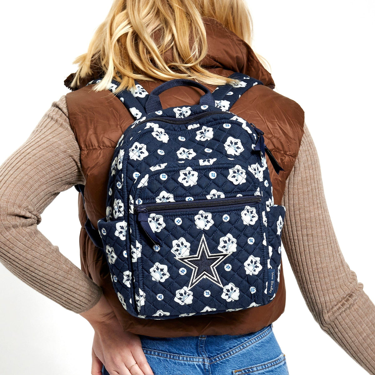 NFL Small Backpack in Dallas Cowboys Bandana