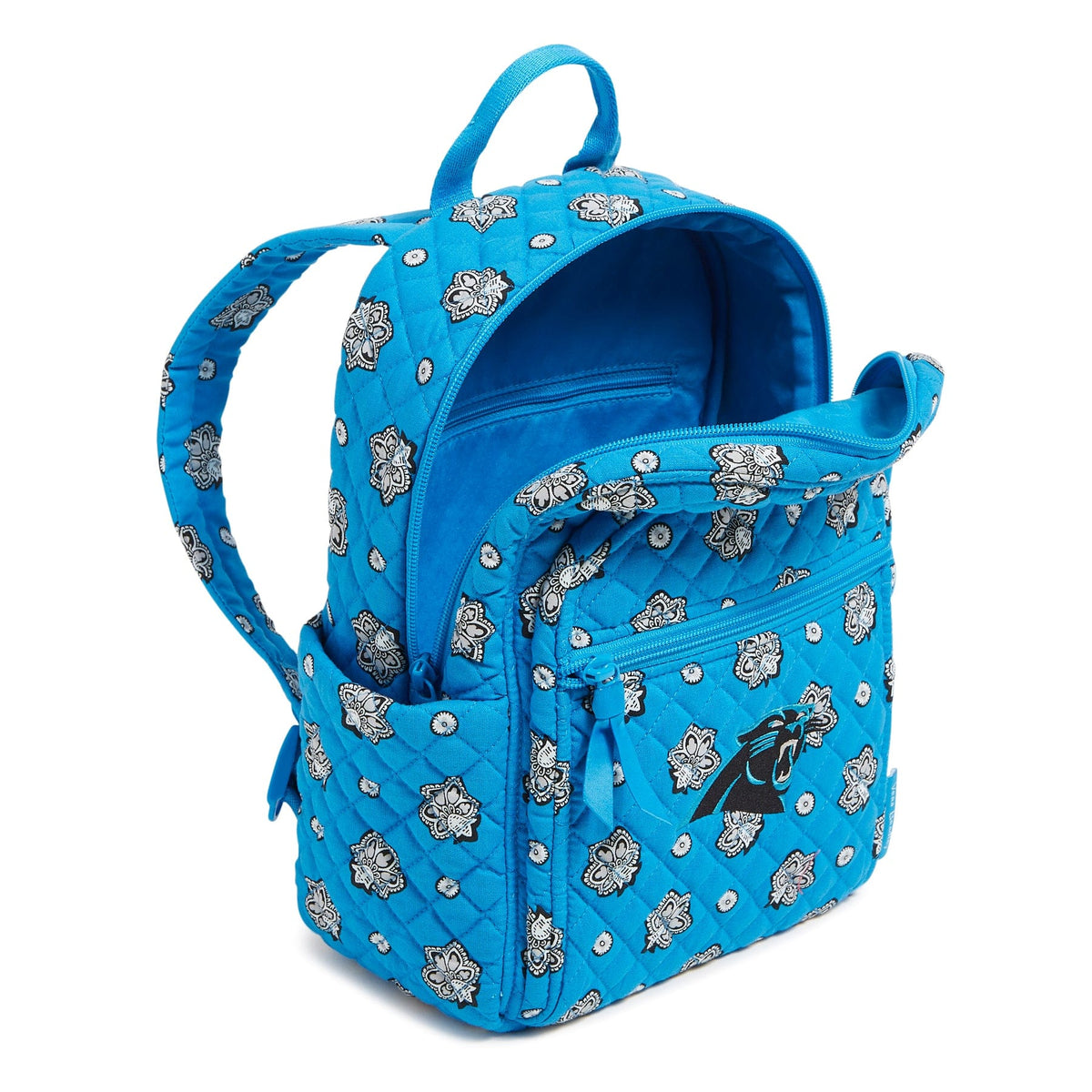 NFL Small Backpack in Carolina Panthers Bandana