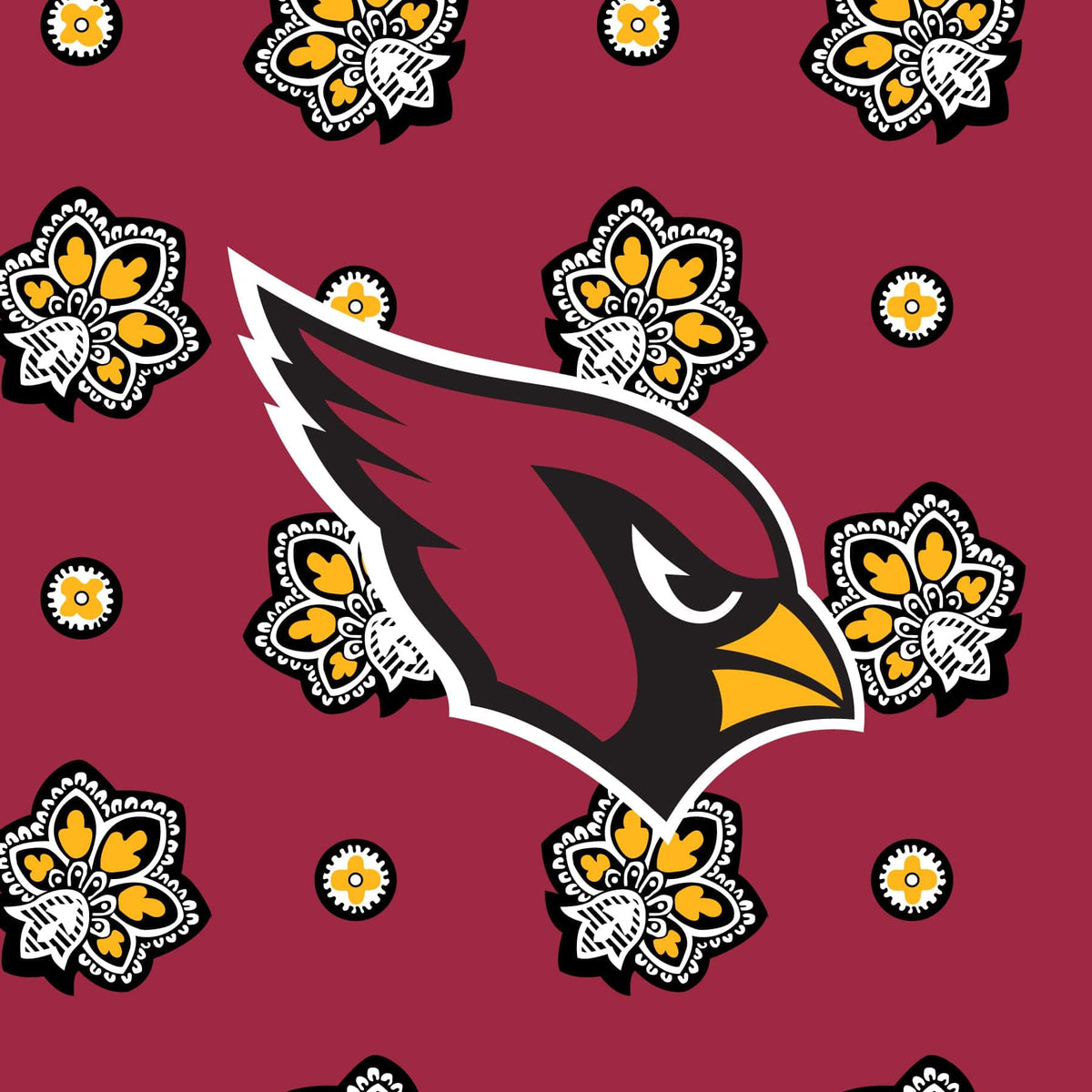 NFL Small Backpack in Arizona Cardinals Bandana