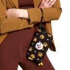 NFL RFID Front Zip Wristlet in Pittsburgh Steelers Bandana