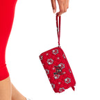 NFL RFID Front Zip Wristlet in Tampa Bay Buccaneers Bandana
