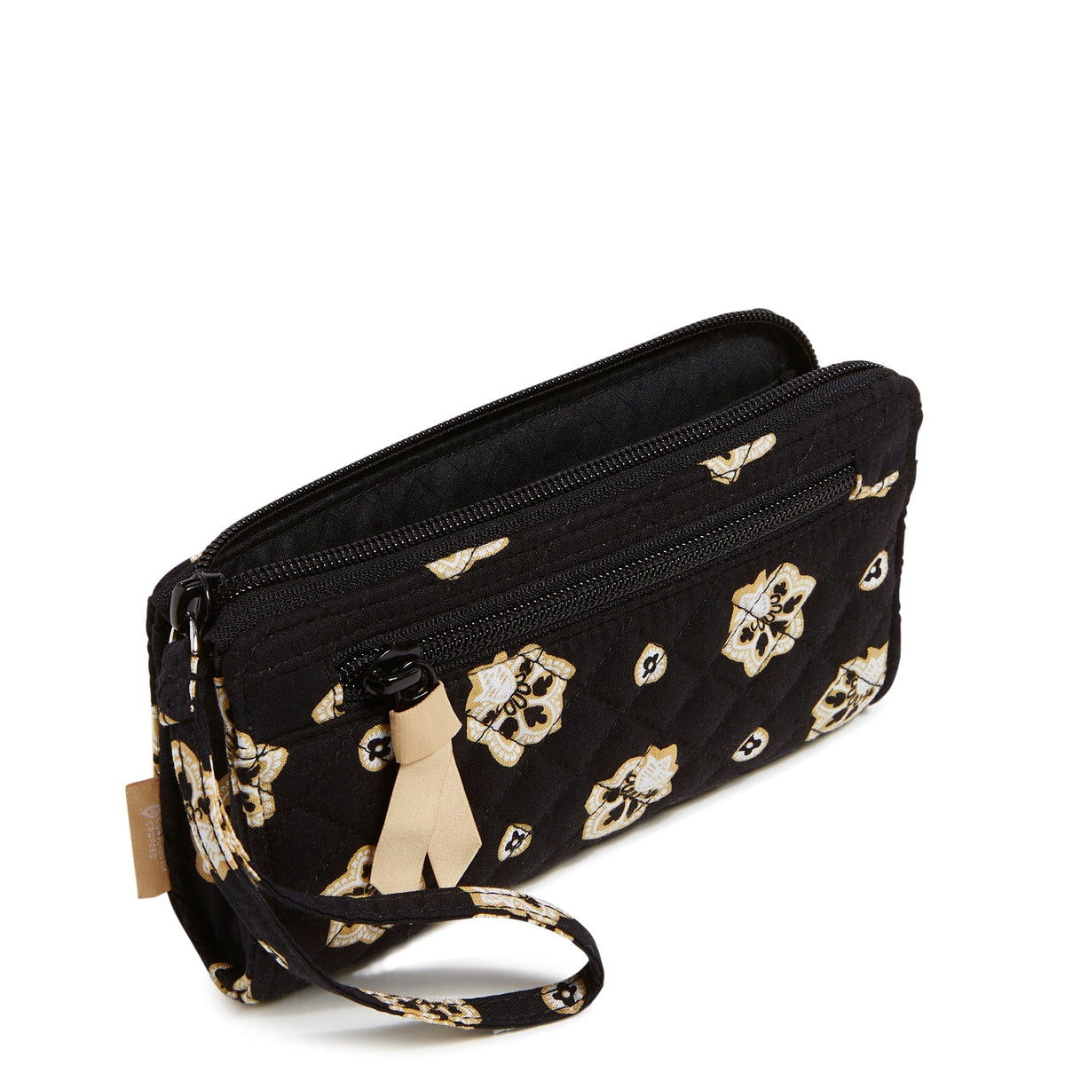 NFL RFID Front Zip Wristlet in New Orleans Saints Bandana