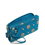NFL RFID Front Zip Wristlet in Jacksonville Jaguars Bandana