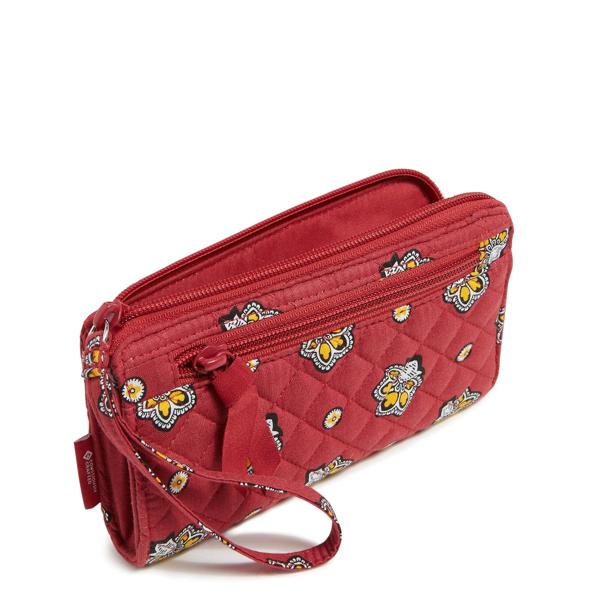 NFL RFID Front Zip Wristlet in Arizona Cardinals Bandana