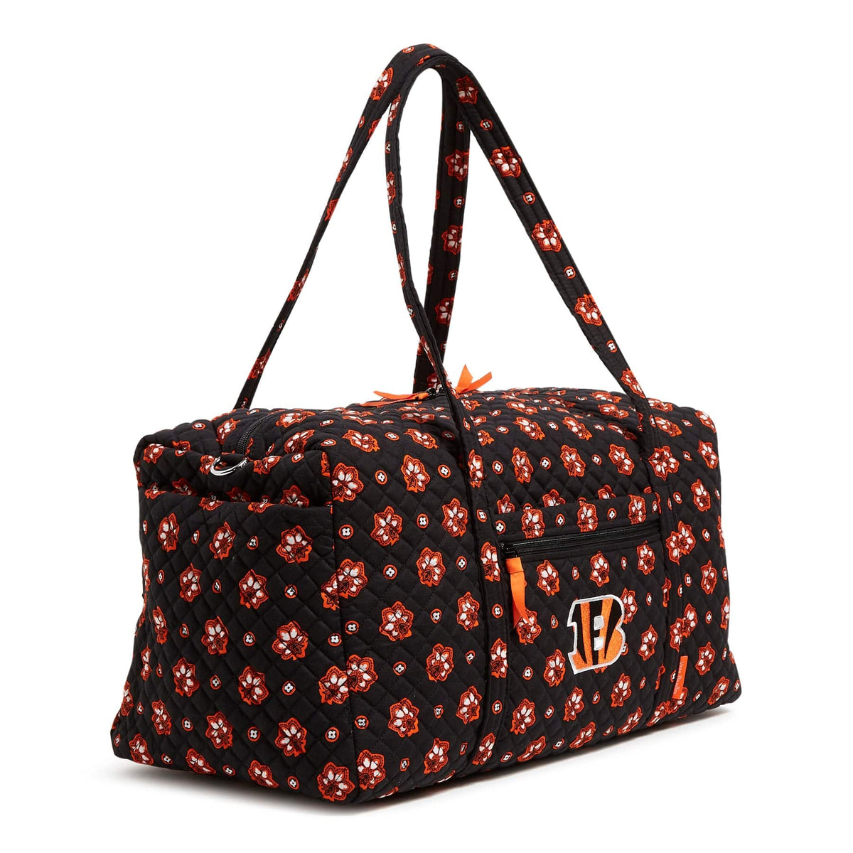 NFL Large Travel Duffel Bag in Cincinnati Bengals Bandana