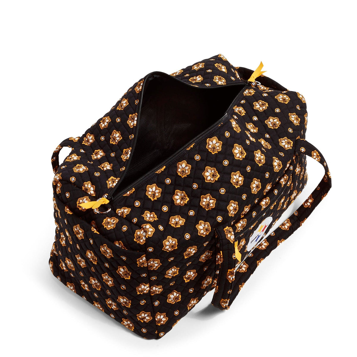 NFL Large Travel Duffel Bag in Pittsburgh Steelers Bandana