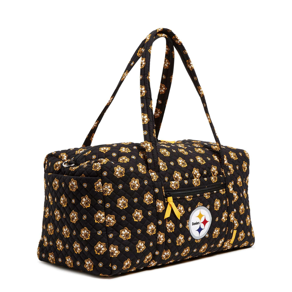NFL Large Travel Duffel Bag in Pittsburgh Steelers Bandana