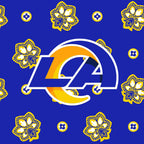 NFL Large Car Tote in Los Angeles Rams Bandana