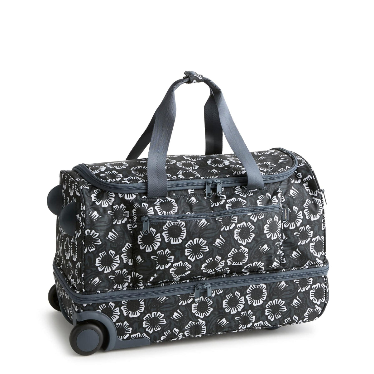 Adair Rolling Duffel Bag in Canopy Floral Dark Slate