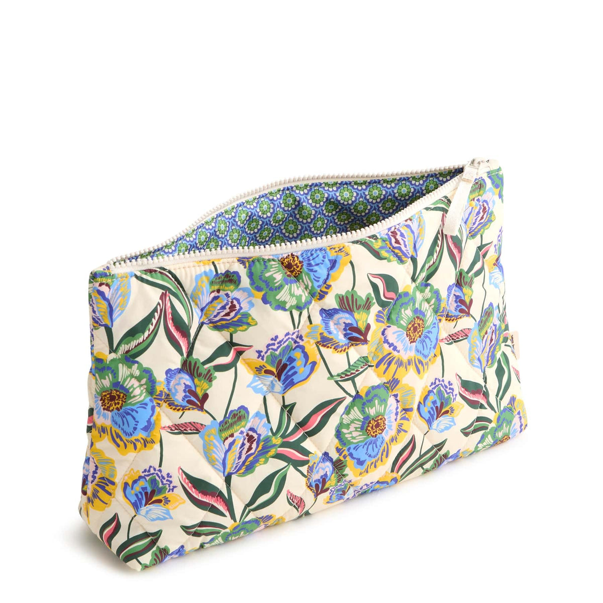Large Pouch in Gardenia Garden