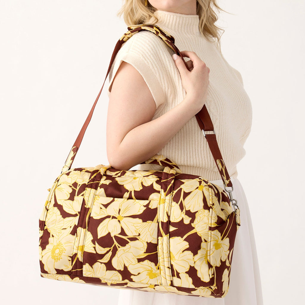 Miramar Weekender Bag in Scattered Anemones