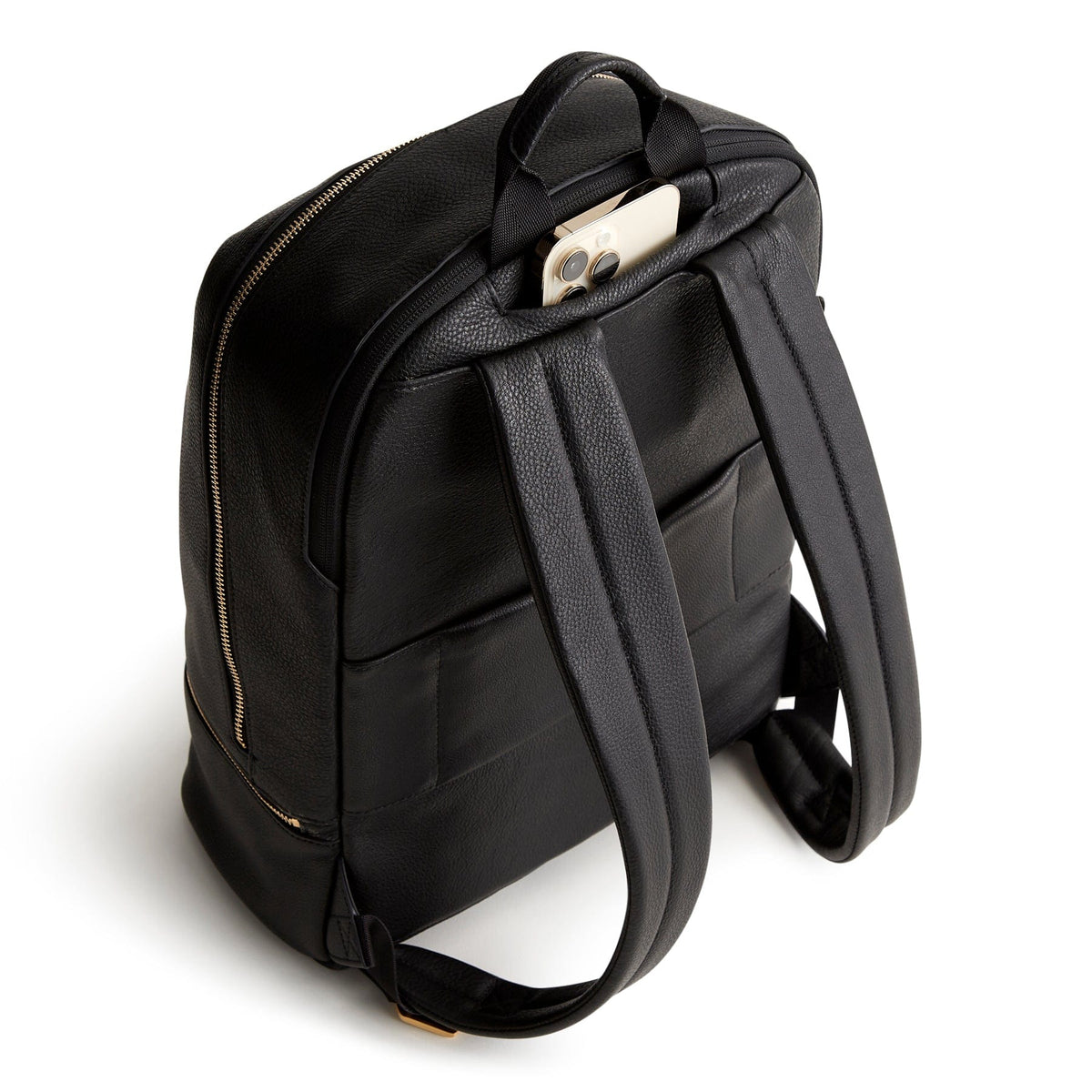 Leather Chancery Backpack in Moonless Night