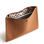 Leather Laptop Insert in Roasted Pecan