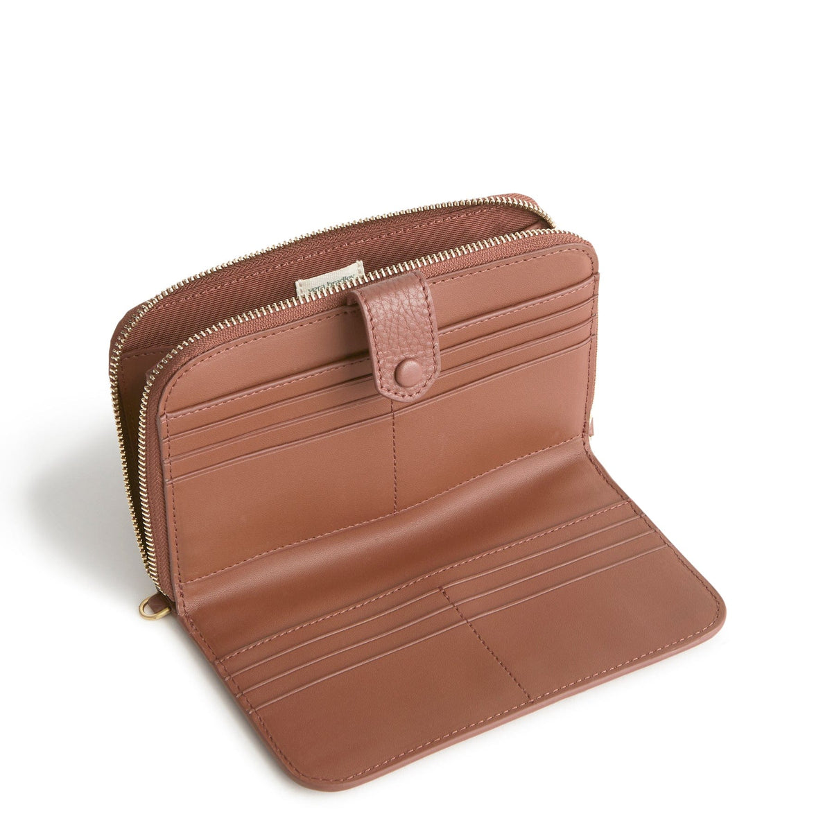 Large Tab Wallet in Begonia Fields