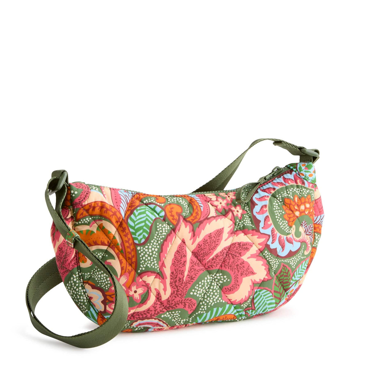 Springbrook Sling Crossbody in Leaf Me Not Paisley