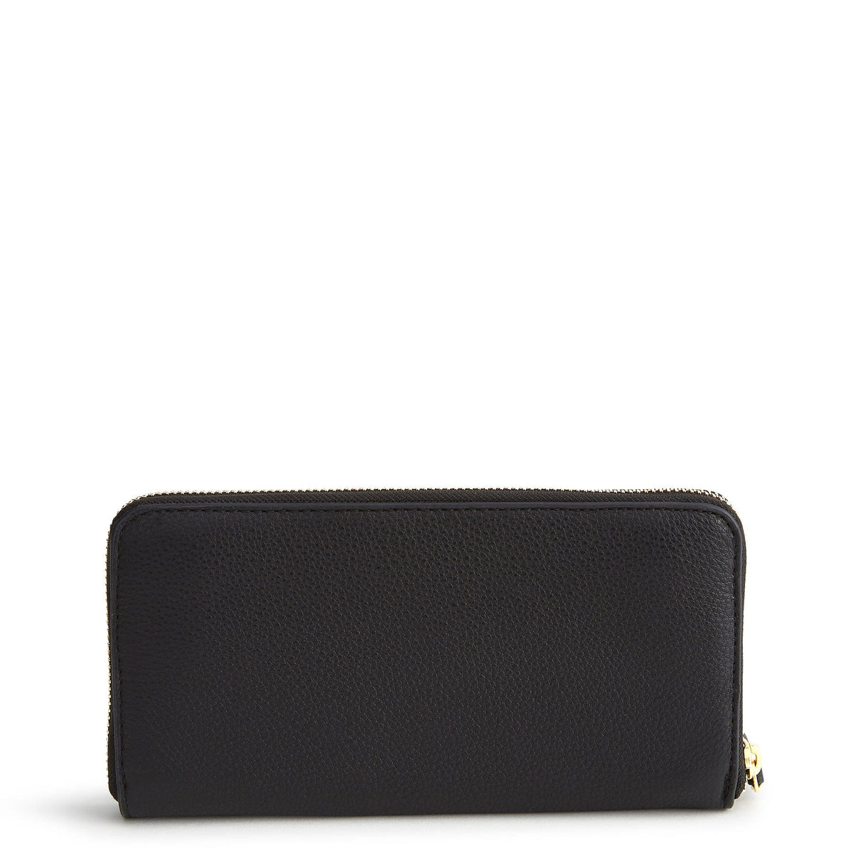 Leather Continental Wallet in Moonless Night
