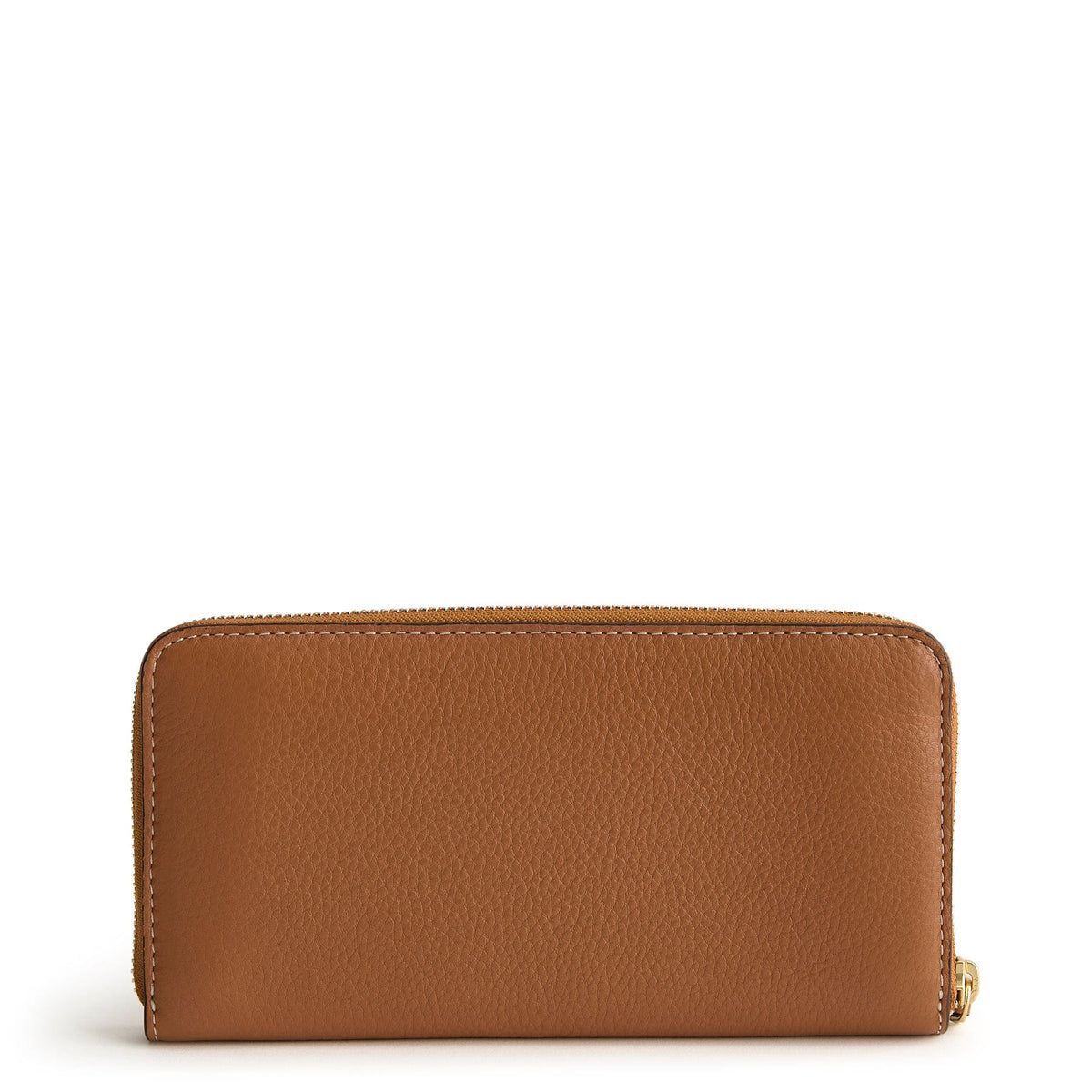 Leather Continental Wallet in Roasted Pecan