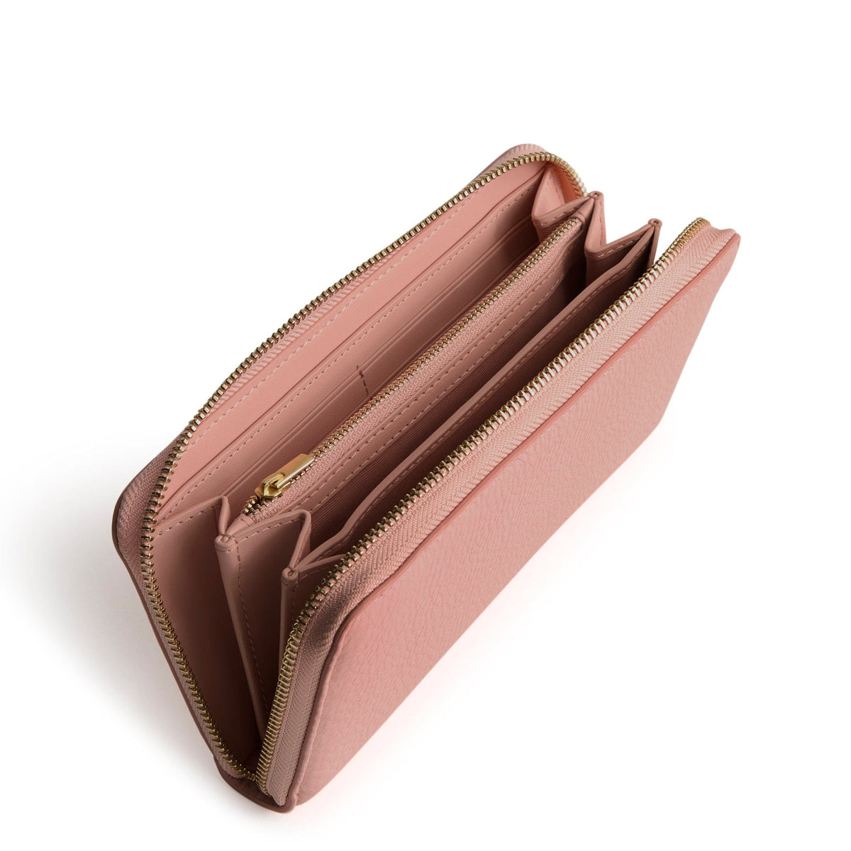 Continental Wallet Clutch in Coral Cloud