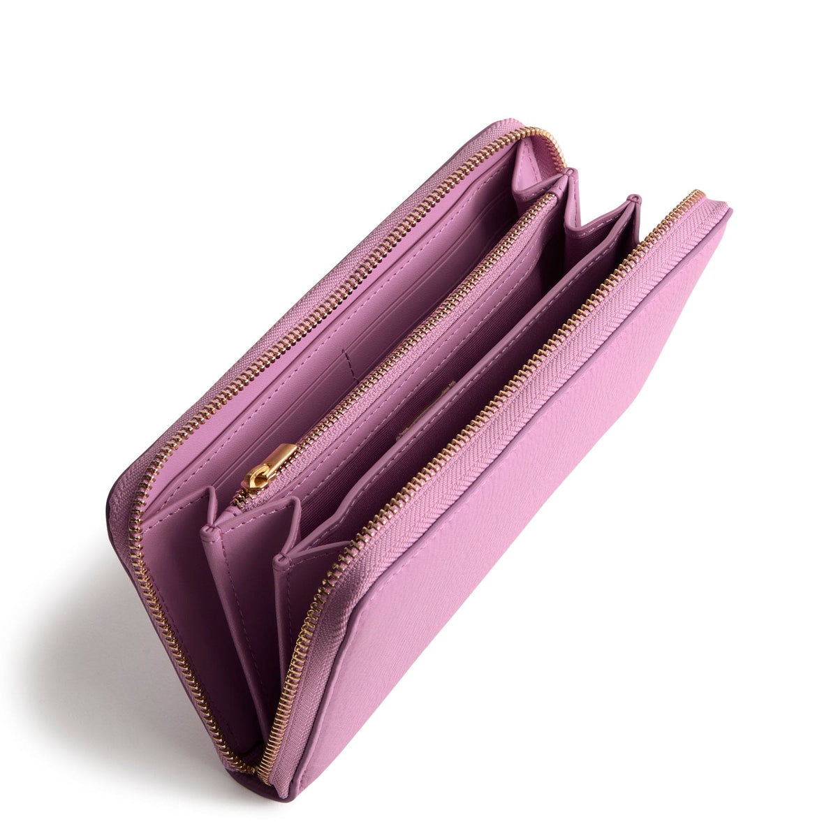 Continental Wallet Clutch in Smoky Grape