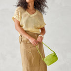 Blake Mini Crossbody Bag in Spinach Green
