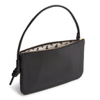 Leather Knotted Wristlet in Moonless Night
