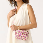 Blake Crossbody in Stripey Buttons