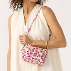 Blake Crossbody in Stripey Buttons