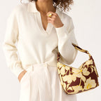 Astoria Shoulder Bag in Scattered Anemones
