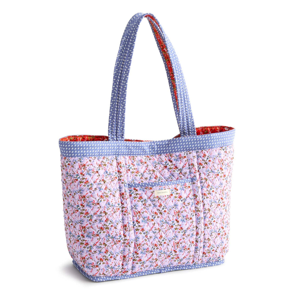 Hathaway Reversible Tote Bag in Wildflower Sprigs