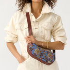 Springbrook Sling Crossbody in Begonia Fields