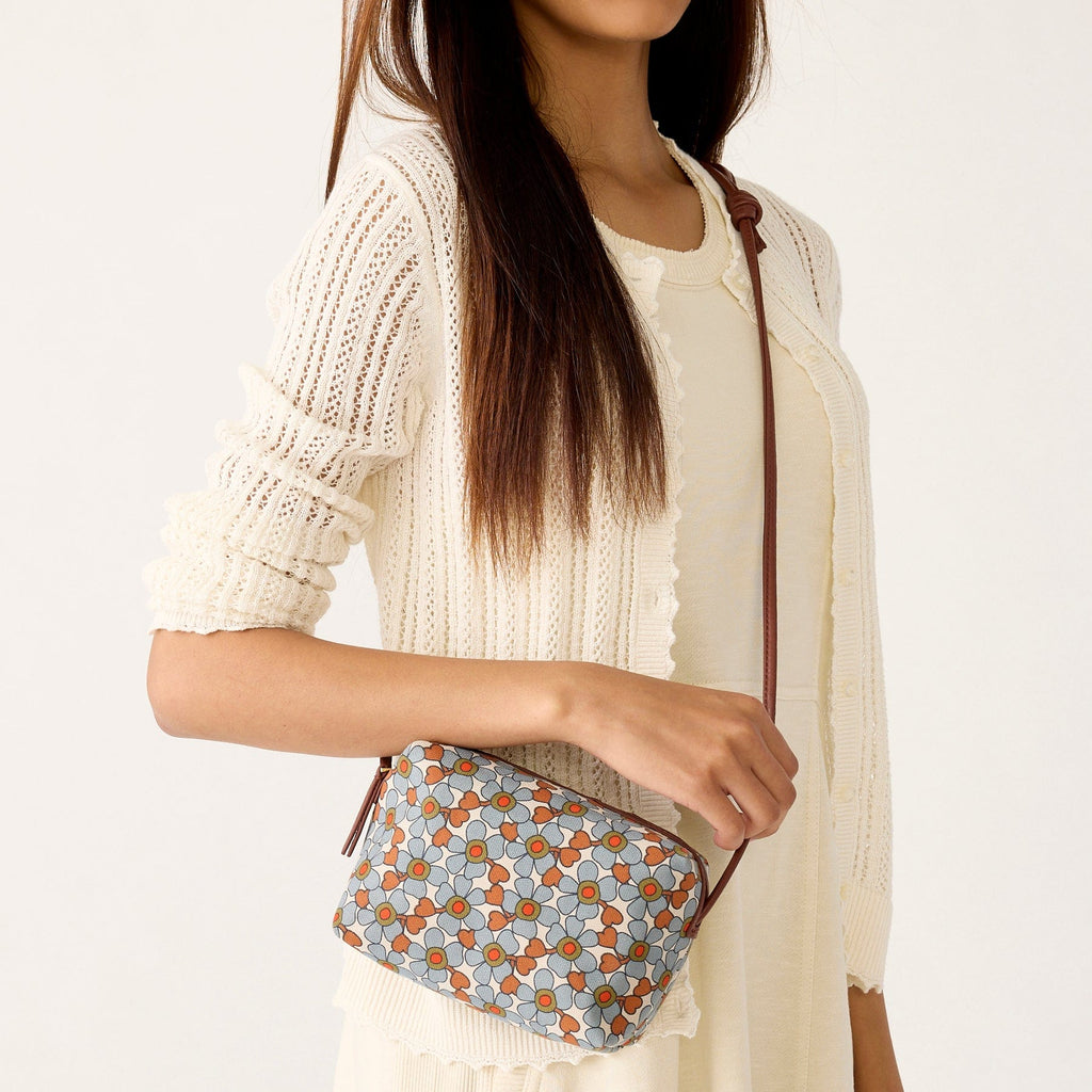 Blake Crossbody in Dusk Garden Pinwheel