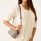 Blake Crossbody in Dusk Garden Pinwheel