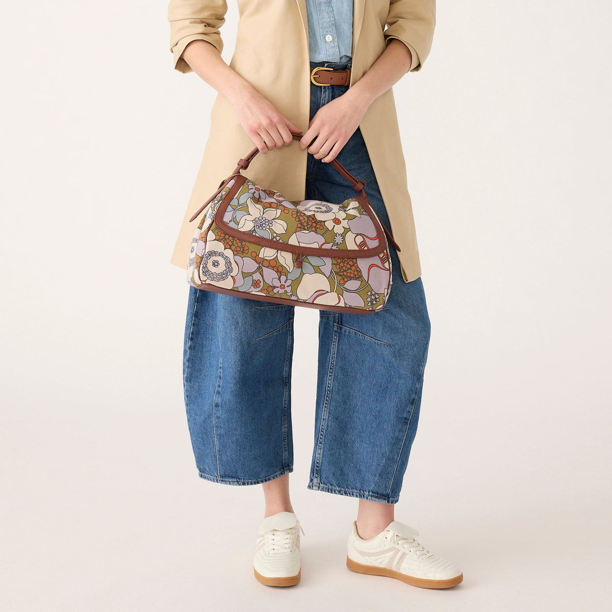 Rothvale Shoulder Bag in Dusk Garden