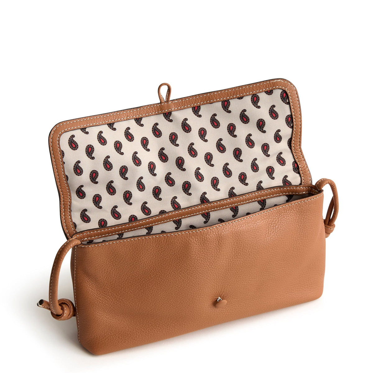 Leather Andover Shoulder Bag in Roasted Pecan