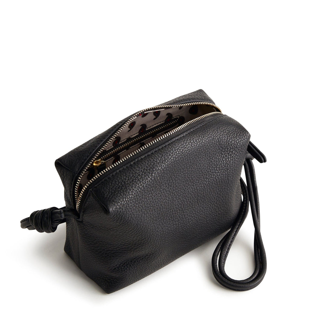 Leather Blake Crossbody Bag in Moonless Night