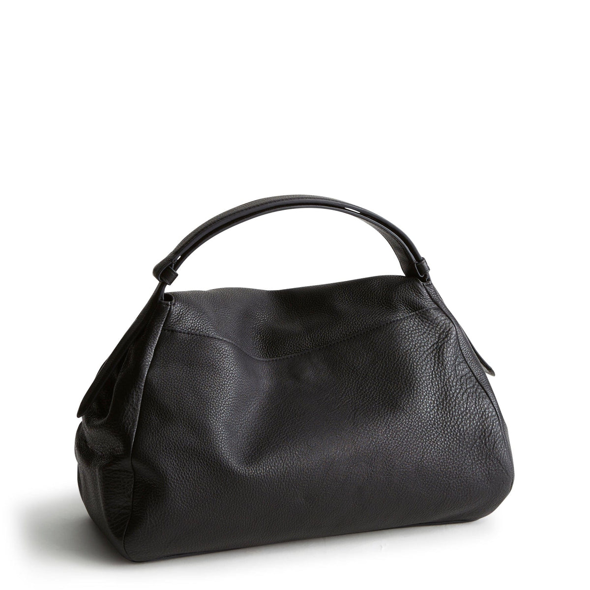 Leather Rothvale Shoulder Bag in Moonless Night