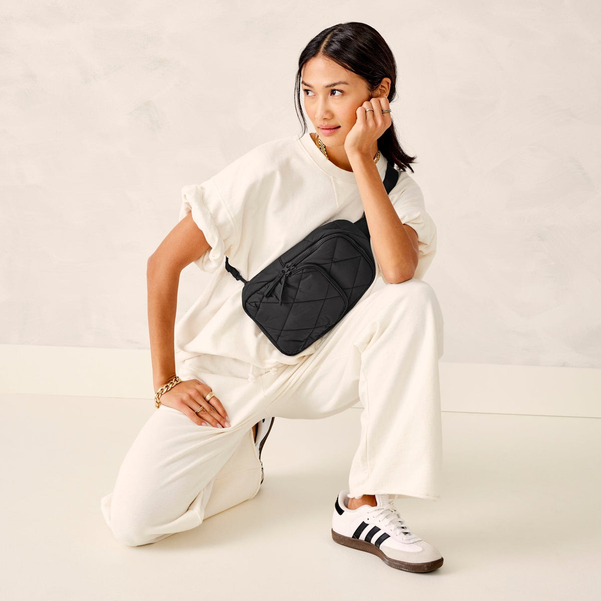 Lorman Sling Backpack in Moonless Night
