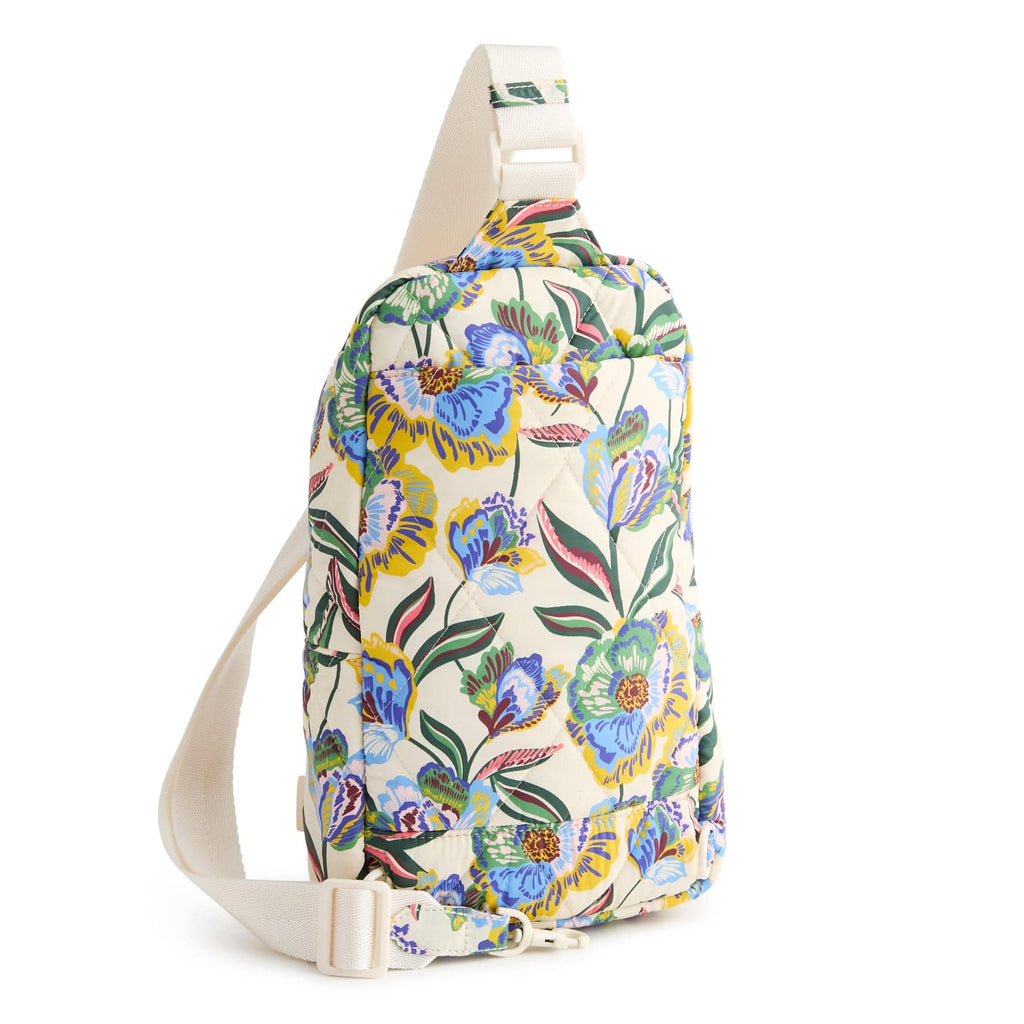 Lorman Sling Backpack in Gardenia Garden