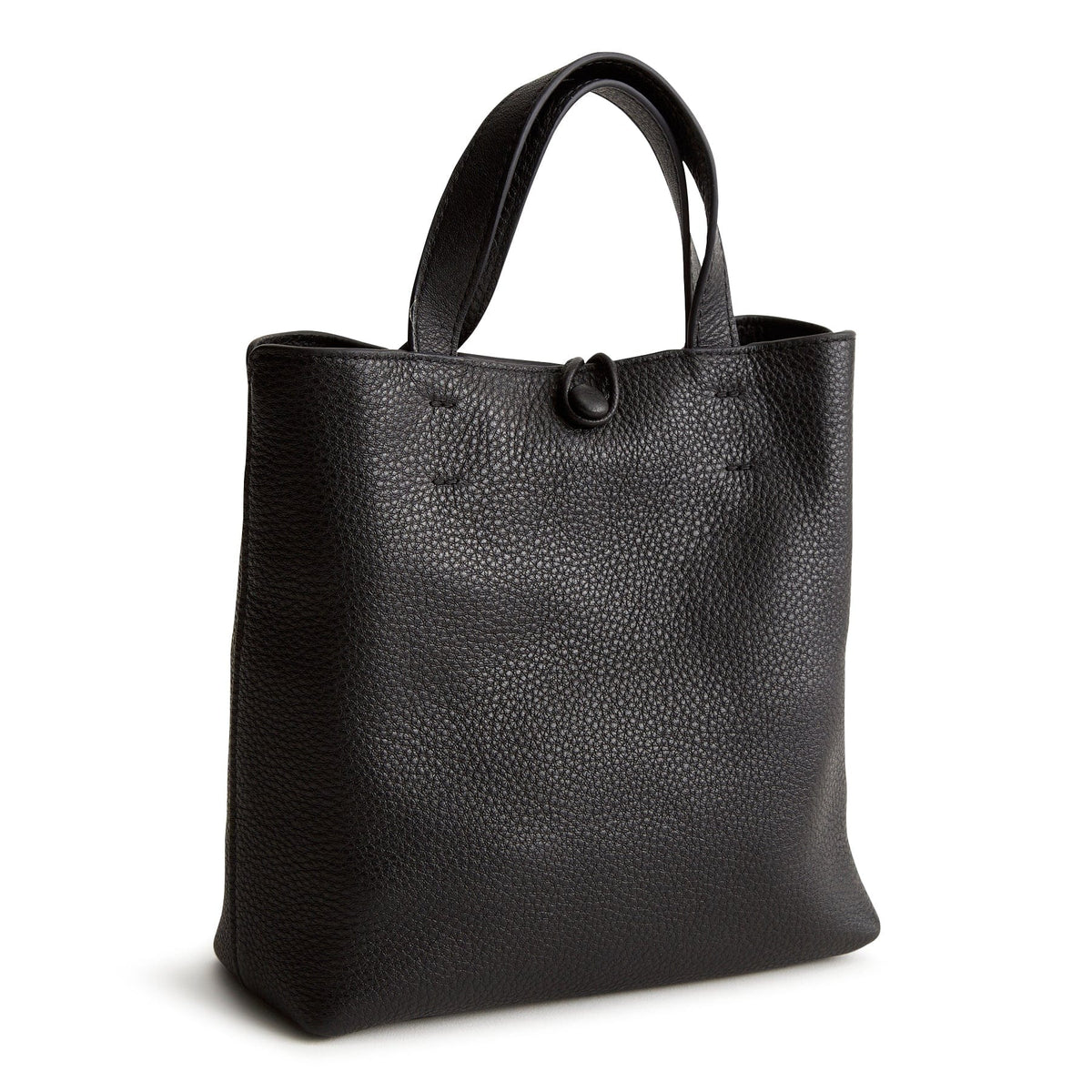 Leather Mini Original Tote Bag in Moonless Night