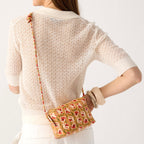 Blake Crossbody in Curly Tulips