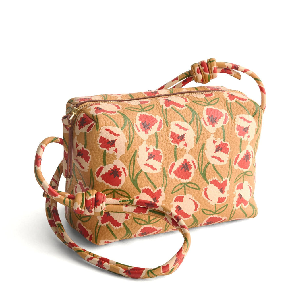 Blake Crossbody in Curly Tulips
