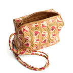 Blake Crossbody in Curly Tulips