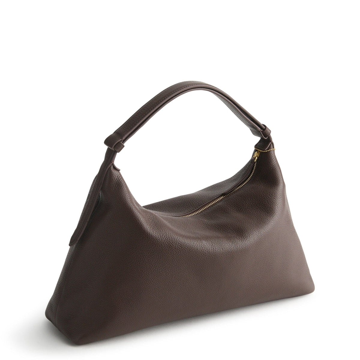 Marcelle Shoulder Bag in Appliqué Floral Coffee Bean