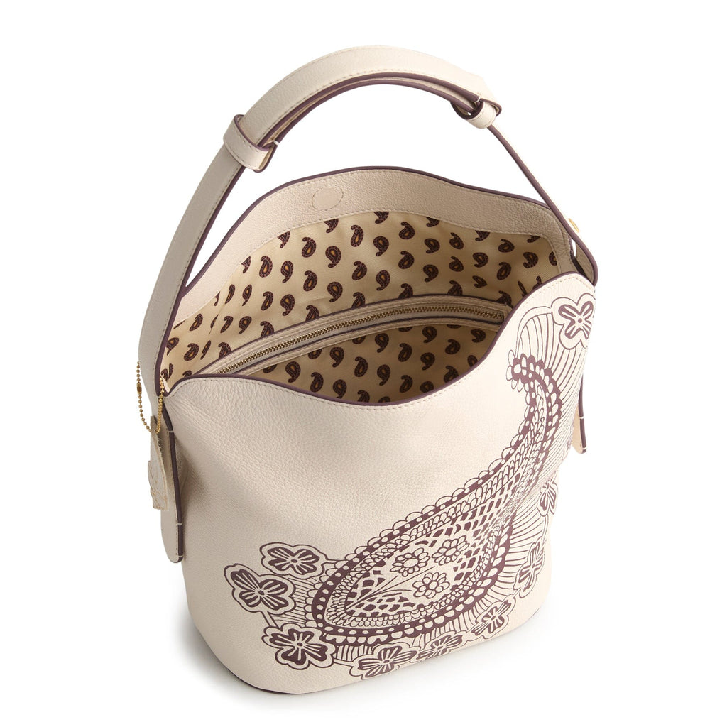 Astoria Shoulder Bag in Eclectic Paisley Cottage Cream