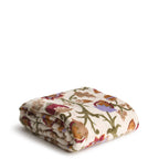 Plush Throw Blanket-Midnight Garden Paisley Antique White-Image 1-Vera Bradley